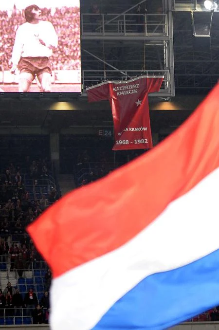 Wizerunek żywej legendy Wisły - Kazimierza Kmiecika.