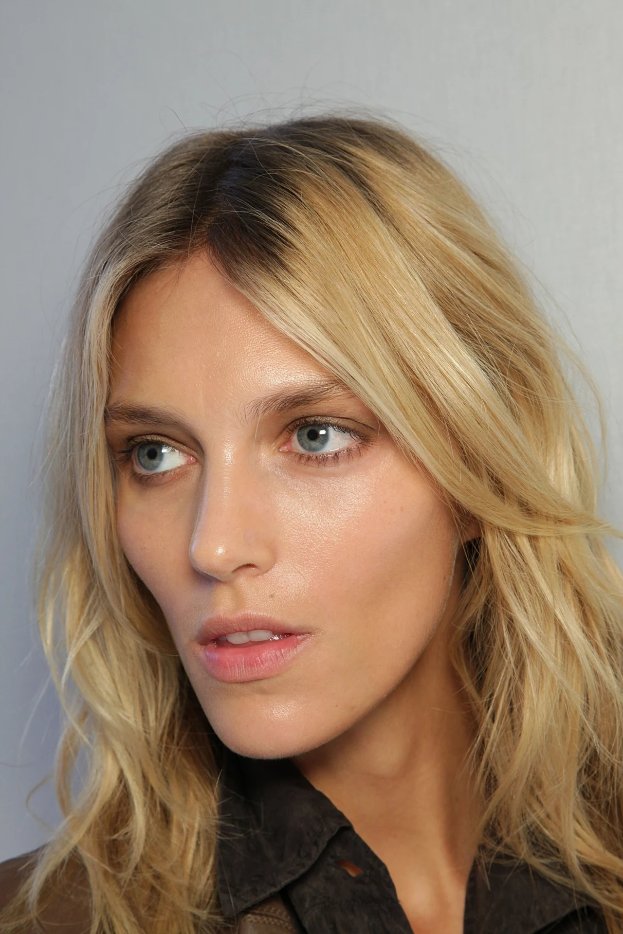 Pokaz Burberry - makijaż natural look
