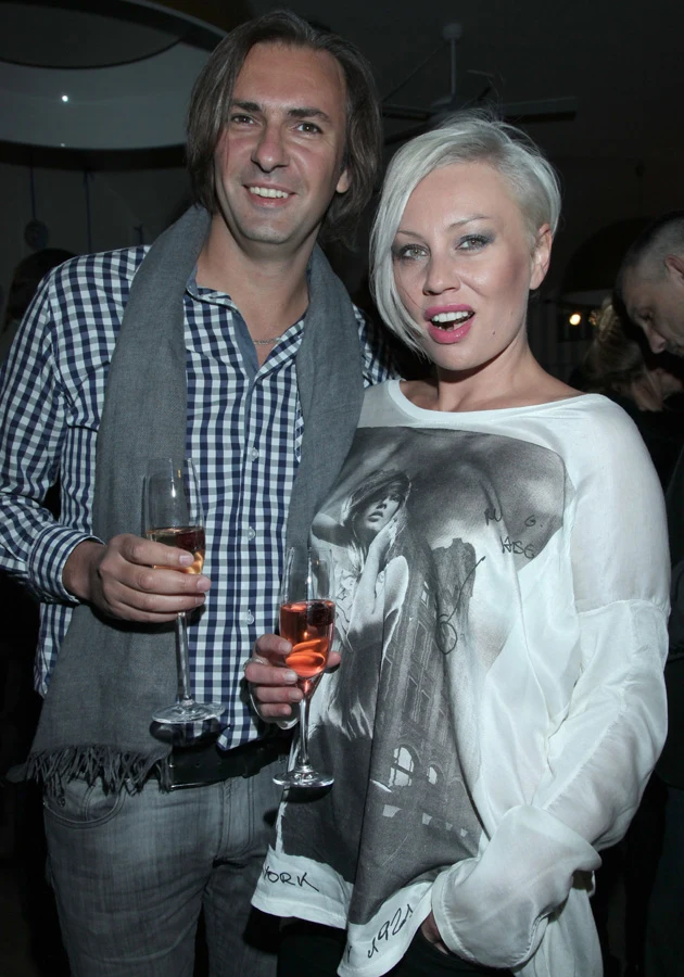 Monika Jarosińska z narzeczonym Monika Jarosińska z narzeczonym