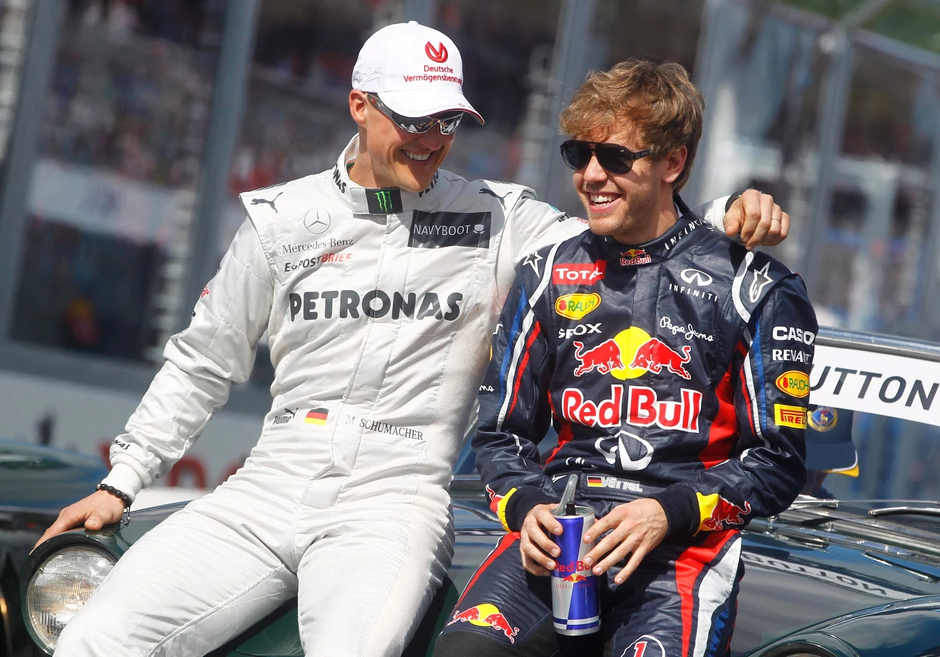 Michael Schumacher i Sebastian Vettel