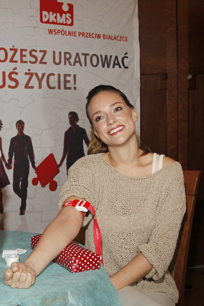 Alicja Bachleda-Curuś zaangażowała się w pomoc osobom chorym na białaczkę