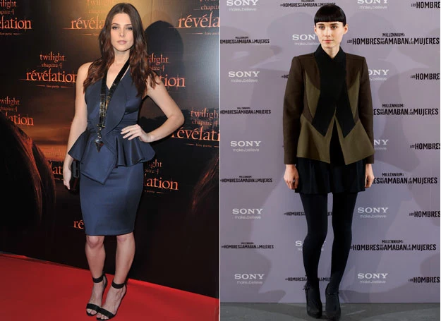 Ashley Greene i Rooney Mara wiedzą, jak nosić baskinkę