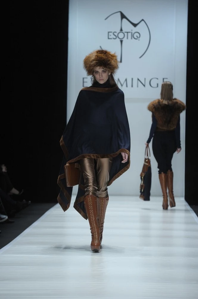 Pokaz Ewy Minge podczas Mercedes Benz Fashion Week Russia