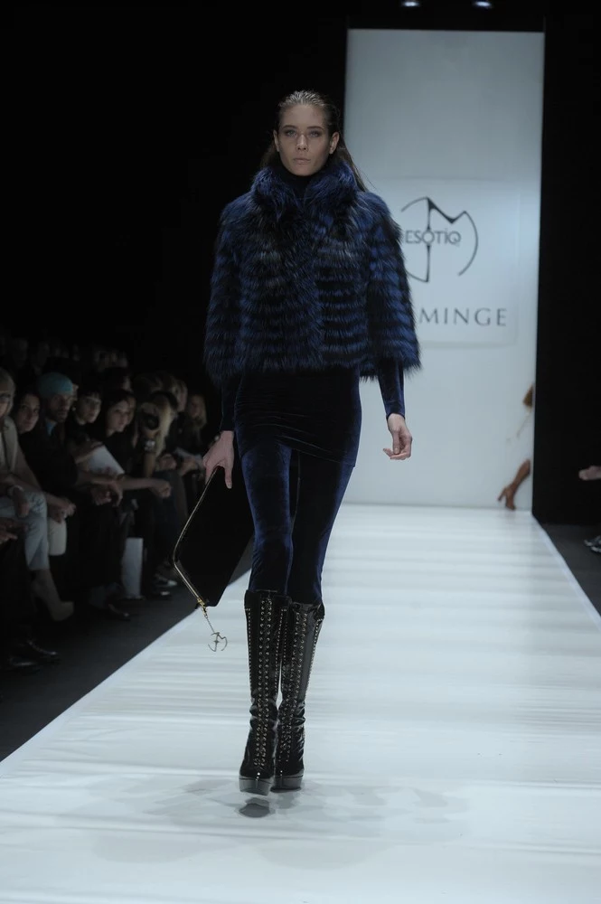Pokaz Ewy Minge podczas Mercedes Benz Fashion Week Russia