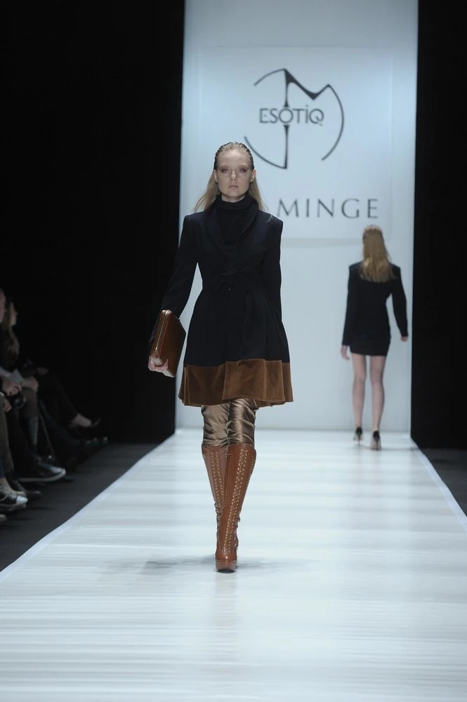 Pokaz Ewy Minge podczas Mercedes Benz Fashion Week Russia