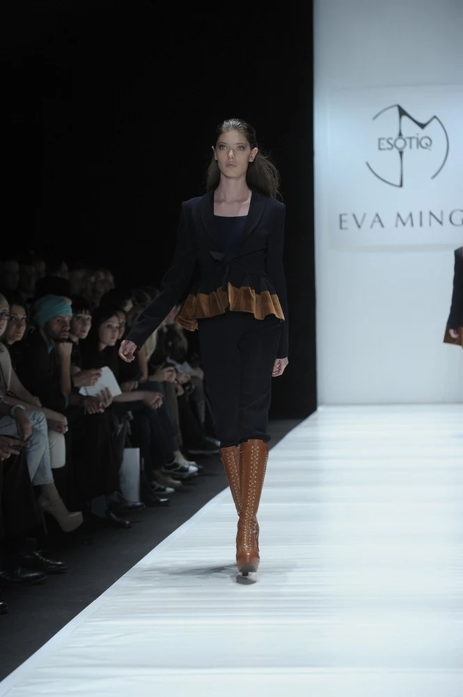 Pokaz Ewy Minge podczas Mercedes Benz Fashion Week Russia
