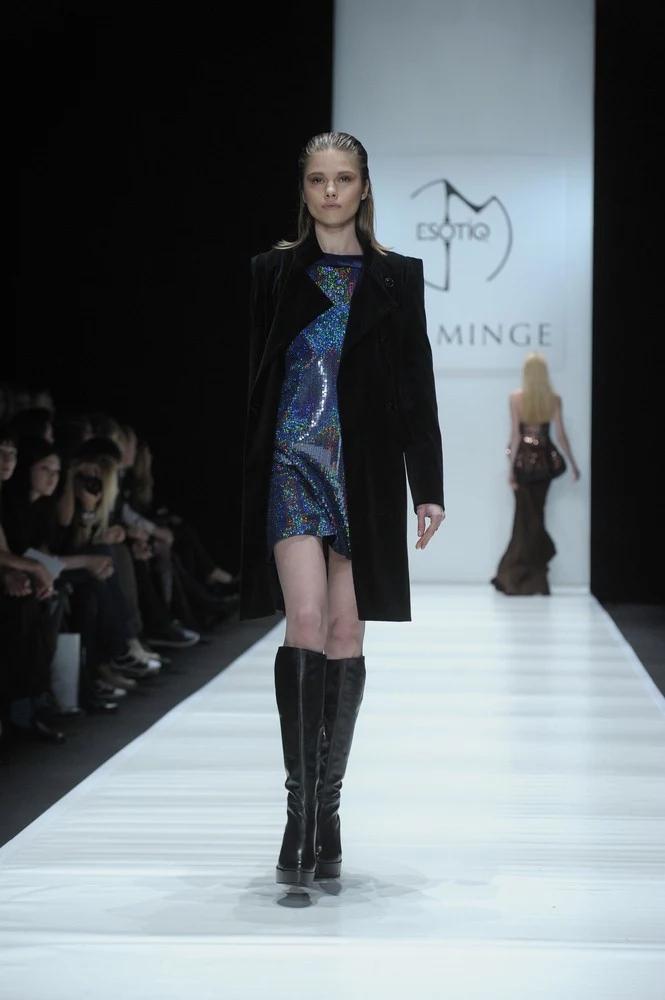 Pokaz Ewy Minge podczas Mercedes Benz Fashion Week Russia