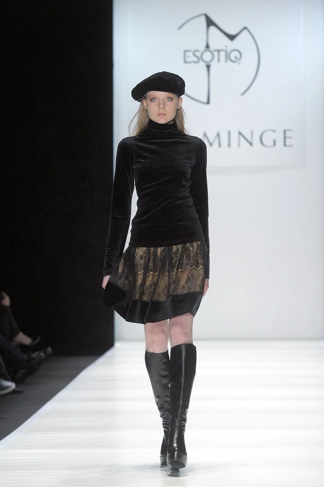 Pokaz Ewy Minge podczas Mercedes Benz Fashion Week Russia