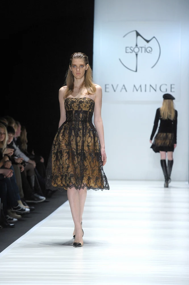 Pokaz Ewy Minge podczas Mercedes Benz Fashion Week Russia