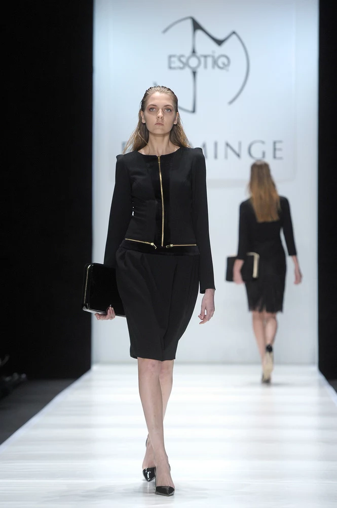 Pokaz Ewy Minge podczas Mercedes Benz Fashion Week Russia