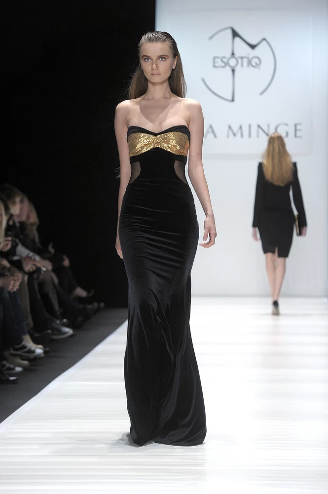 Pokaz Ewy Minge podczas Mercedes Benz Fashion Week Russia
