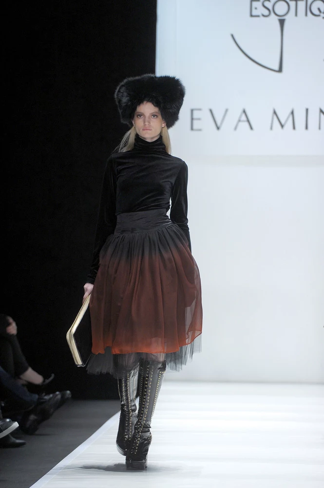 Pokaz Ewy Minge podczas Mercedes Benz Fashion Week Russia