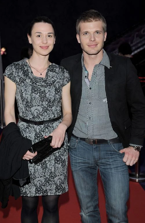 Tomasz Ciachorowski z wybranką serca Tomasz Ciachorowski z wybranką serca