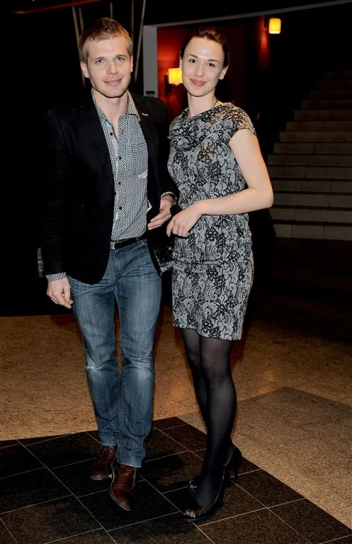 Tomasz Ciachorowski z wybranką serca Tomasz Ciachorowski z wybranką serca