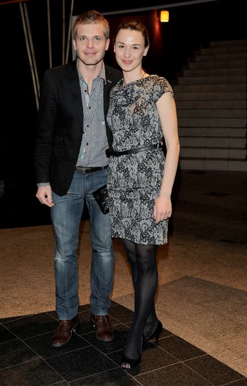 Tomasz Ciachorowski z wybranką serca Tomasz Ciachorowski z wybranką serca