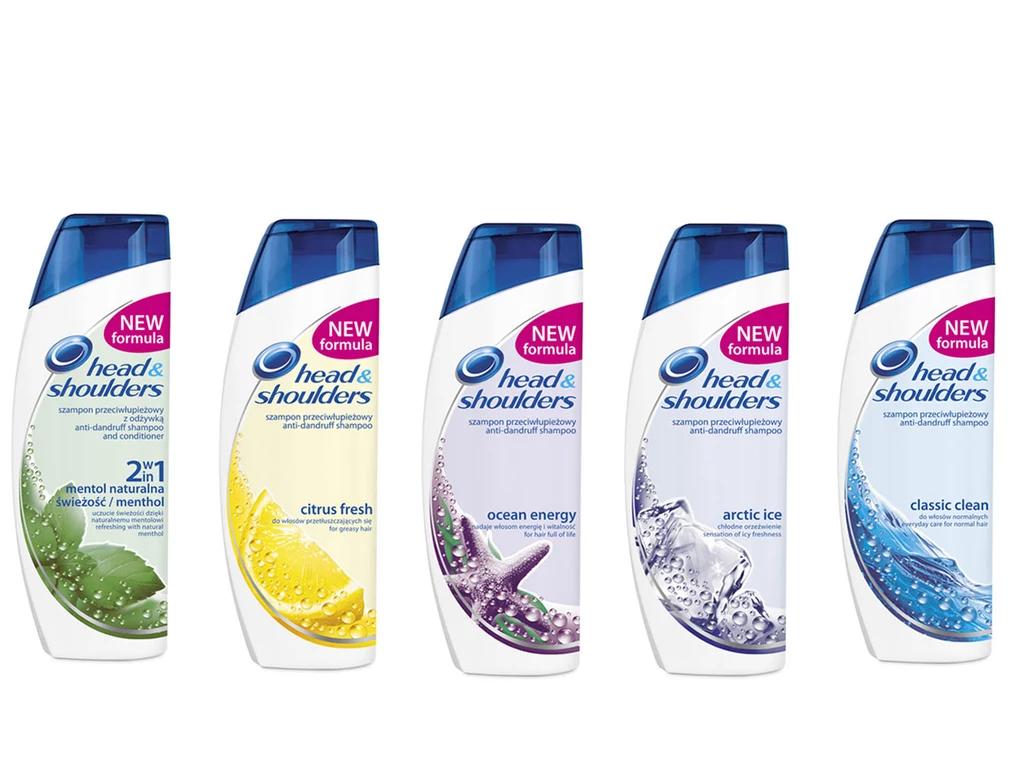 Nowe szampony head&shoulders