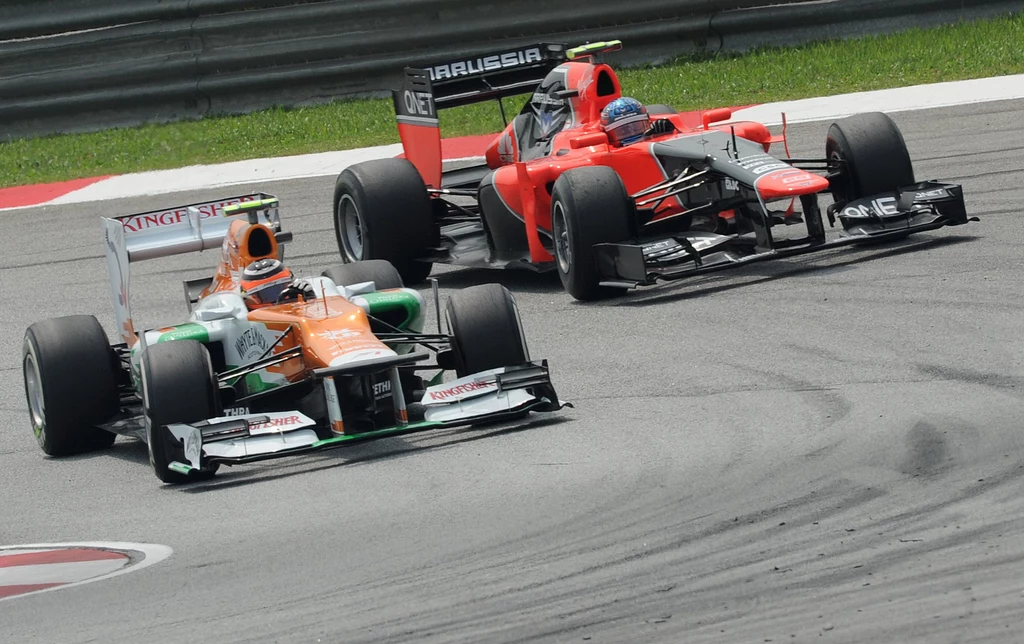 Beneficjentami funduszu byłyby m.in. Force India i Marussia