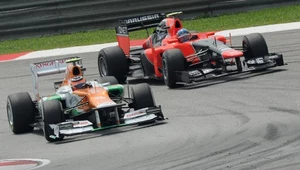 Beneficjentami funduszu byłyby m.in. Force India i Marussia