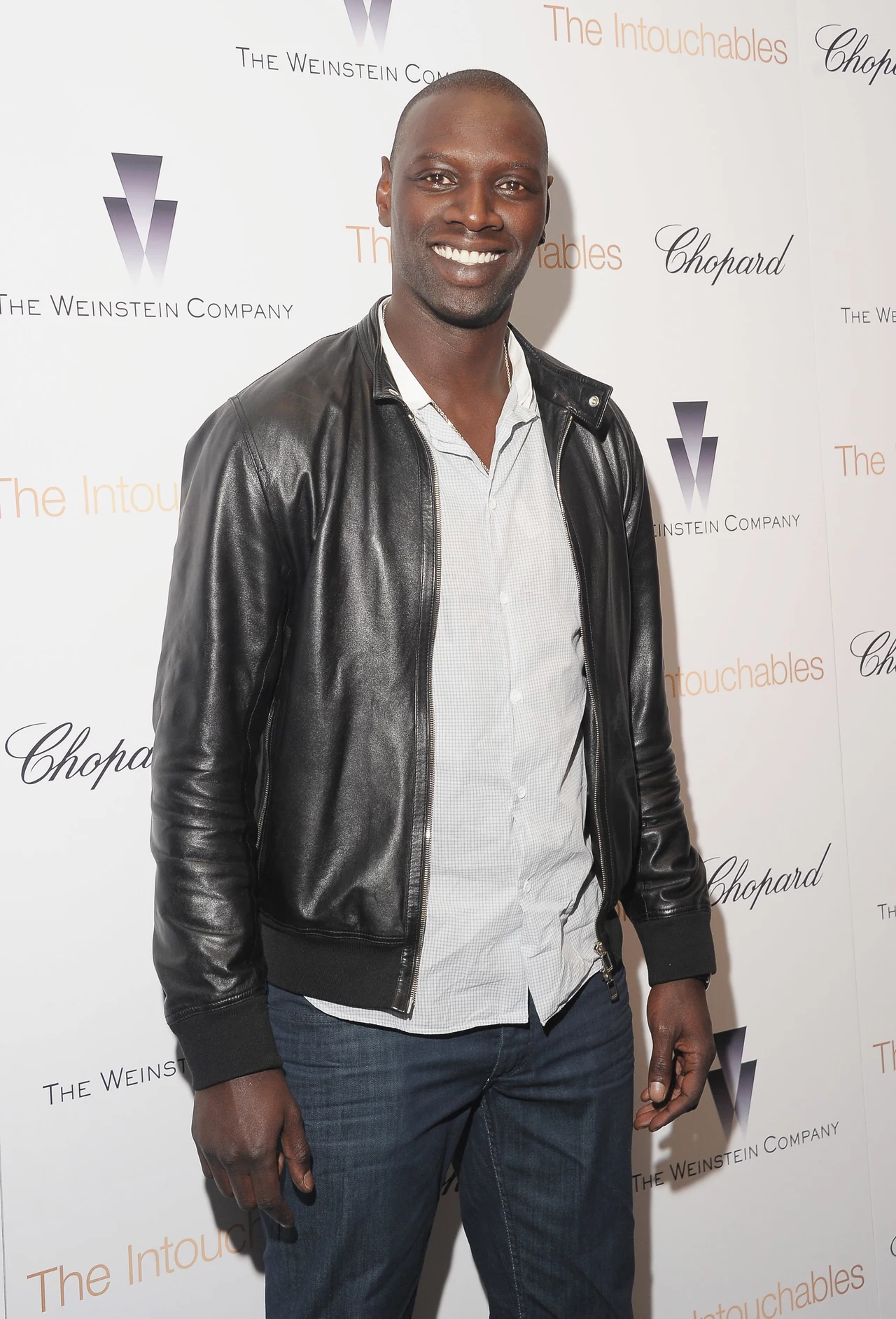 Odtwórca jednej z głównych ról w filmie "Nietykalni" - Omar Sy Odtwórca jednej z głównych ról w filmie "Nietykalni" - Omar Sy