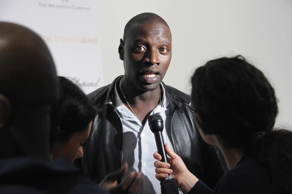 Odtwórca jednejz głównych ról w filmie "Nietykalni" - Omar Sy Odtwórca jednejz głównych ról w filmie "Nietykalni" - Omar Sy