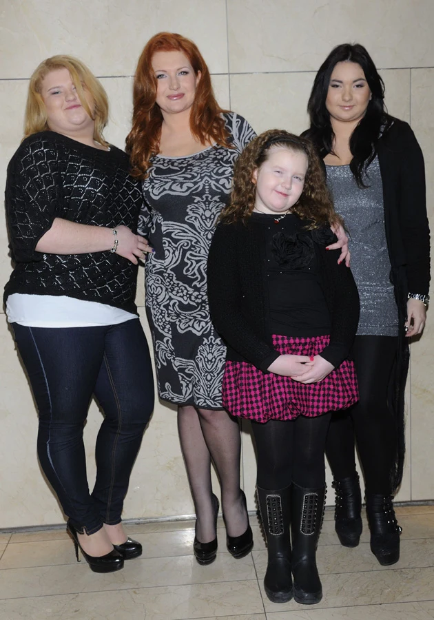 Grycanki w komplecie: Weronika, Marta, Gabrysia, Wiktoria