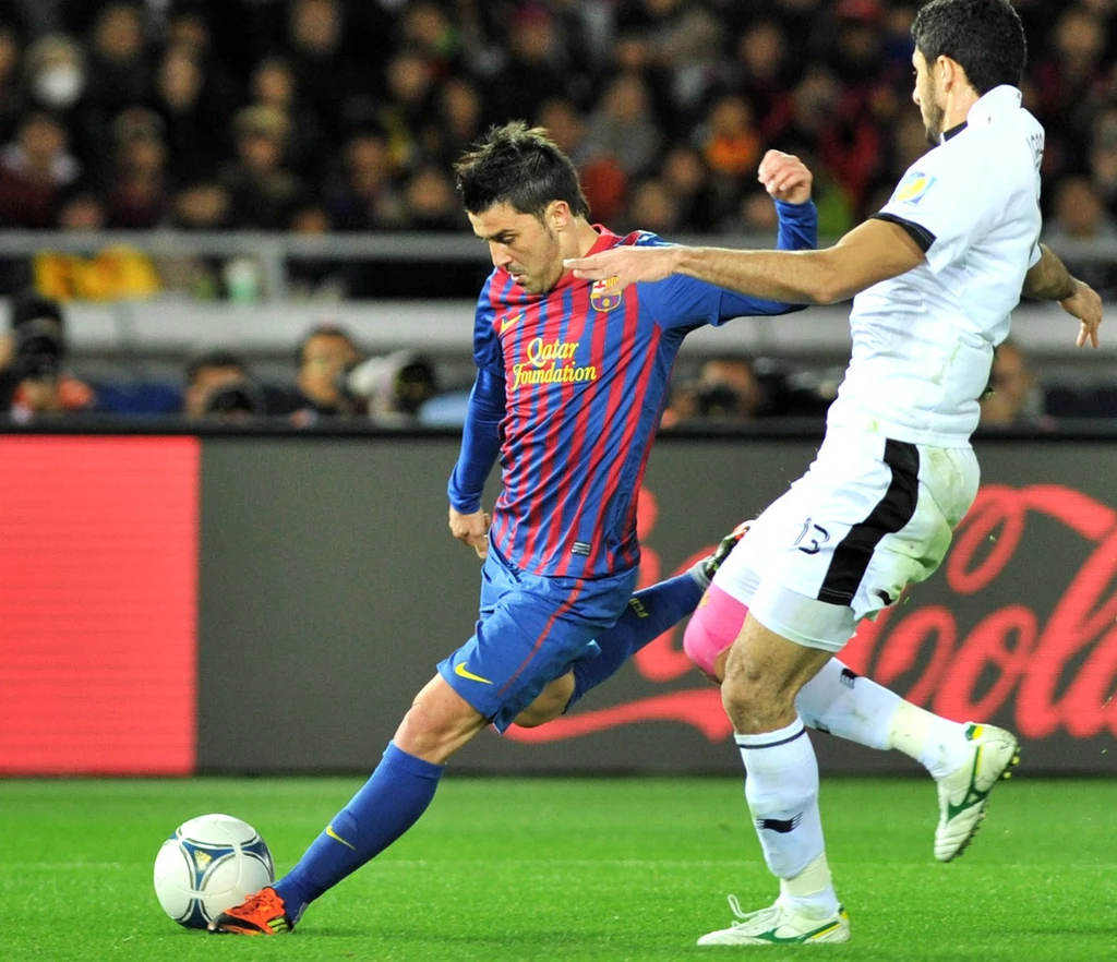 David Villa (z lewej)