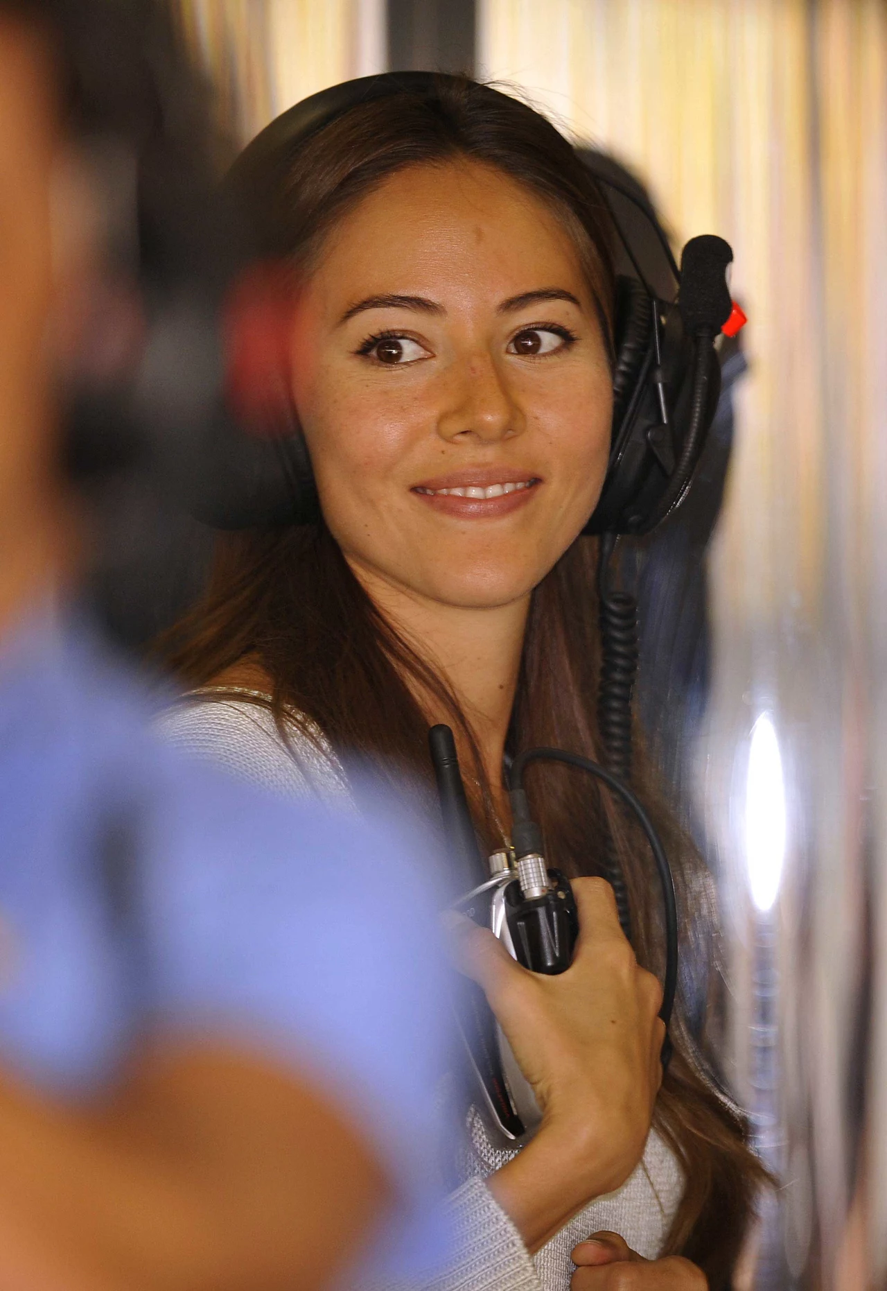 Jessica Michibata, dziewczyna kierowcy McLaren-Mercedes, Jensona Buttona Jessica Michibata, dziewczyna kierowcy McLaren-Mercedes, Jensona Buttona