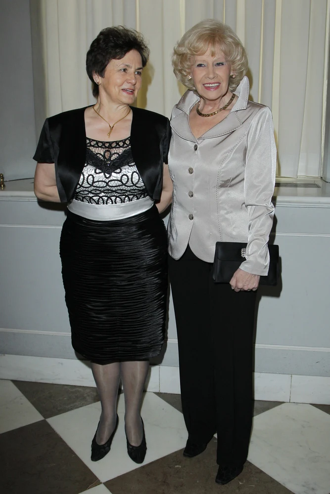 Danuta Wałęsa i Krystyna Loska