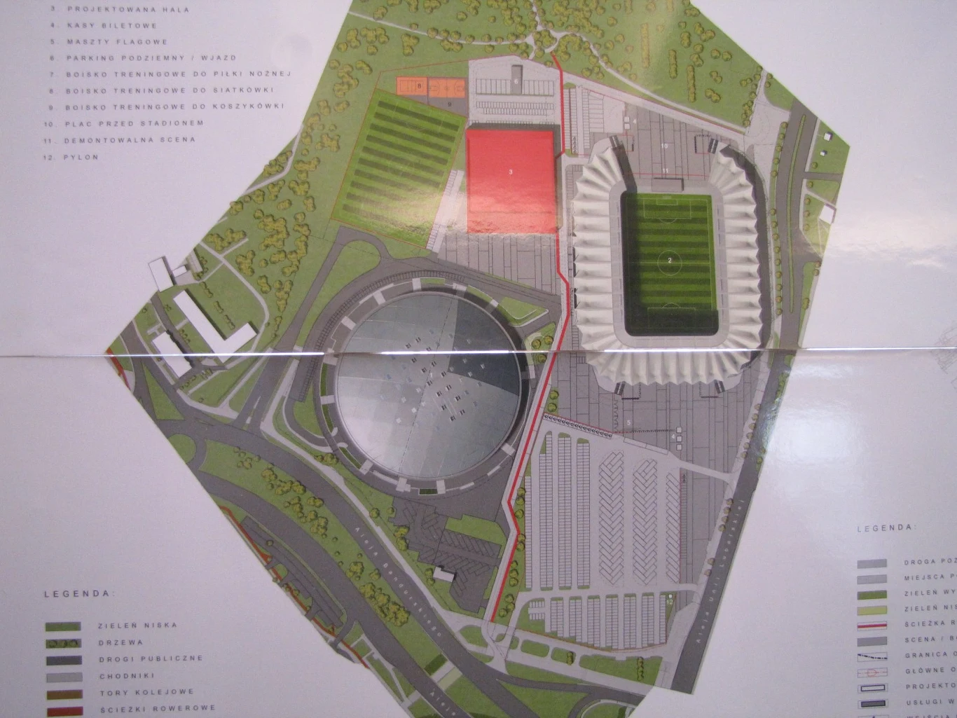 Projekt stadionu w Łodzi