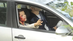 Wypadek Marty i Janusza w "Na Wspólnej"