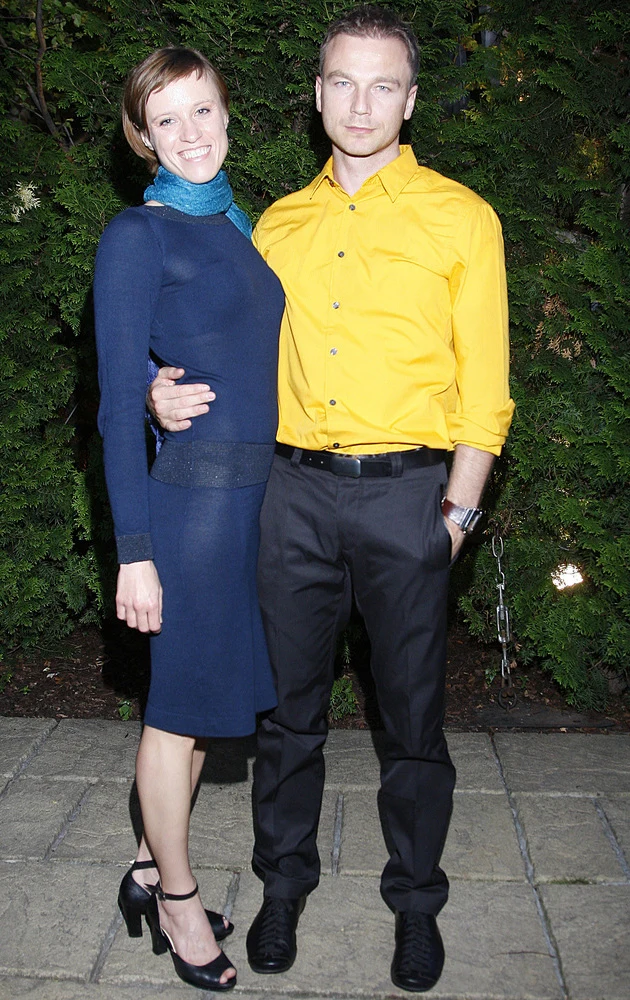 Krystian Wieczorek z byłą partnerką Krystian Wieczorek z byłą partnerką