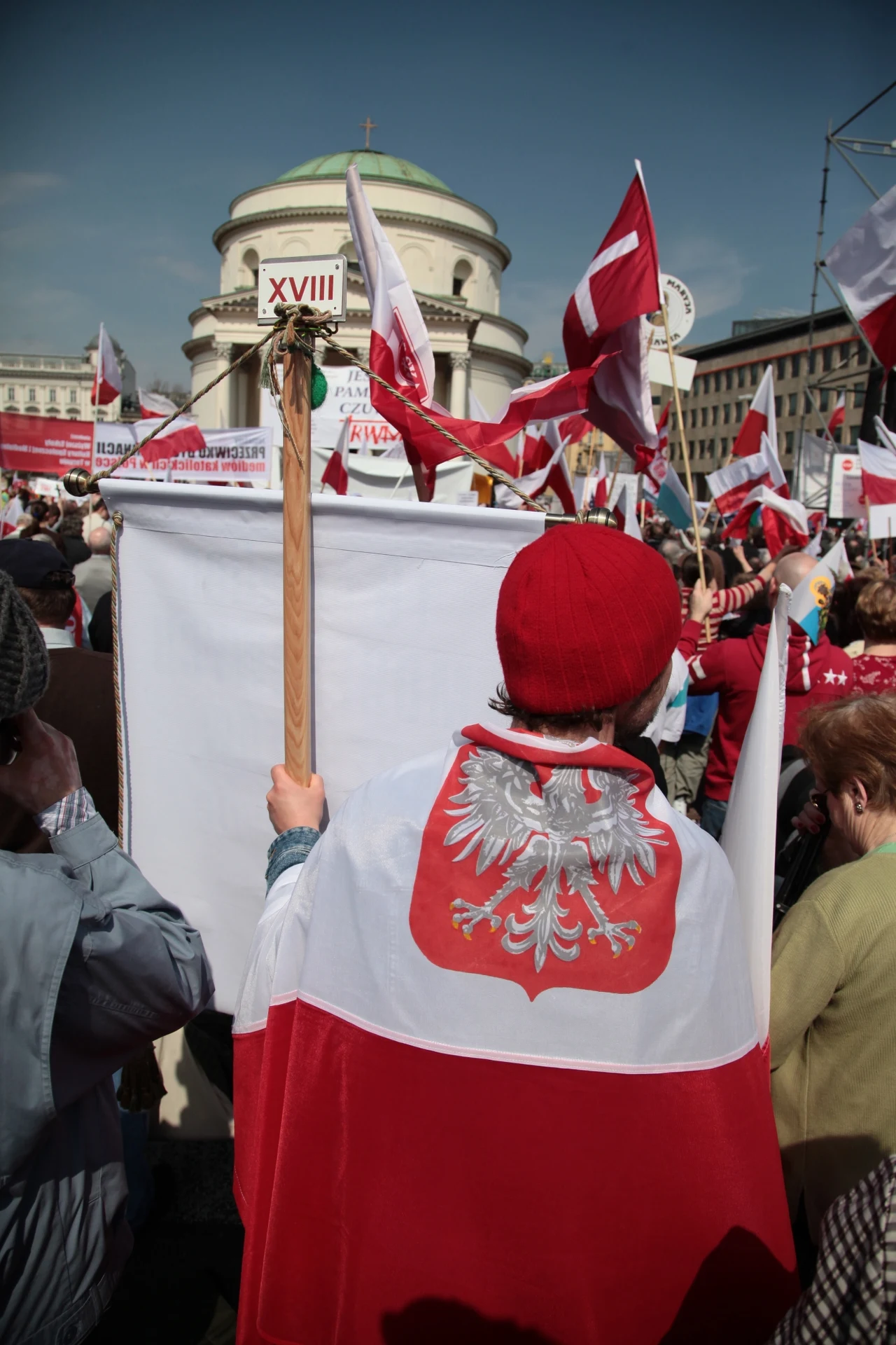 Uczestnicy Marszu w Obronie Wolnych Mediów