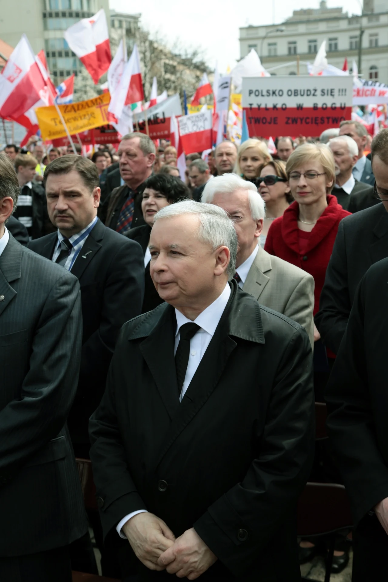 Uczestnicy Marszu w Obronie Wolnych Mediów