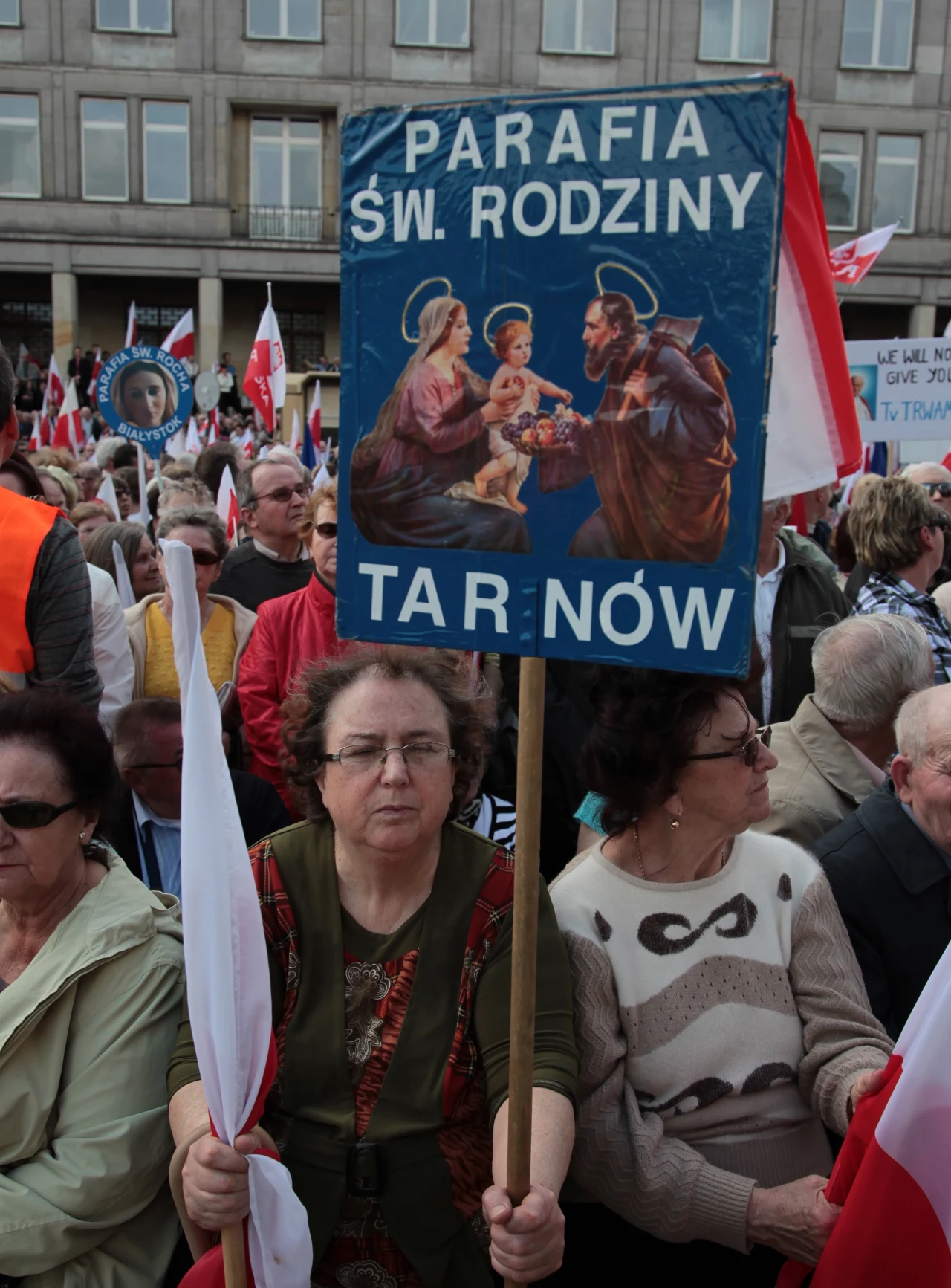 Uczestnicy Marszu w Obronie Wolnych Mediów