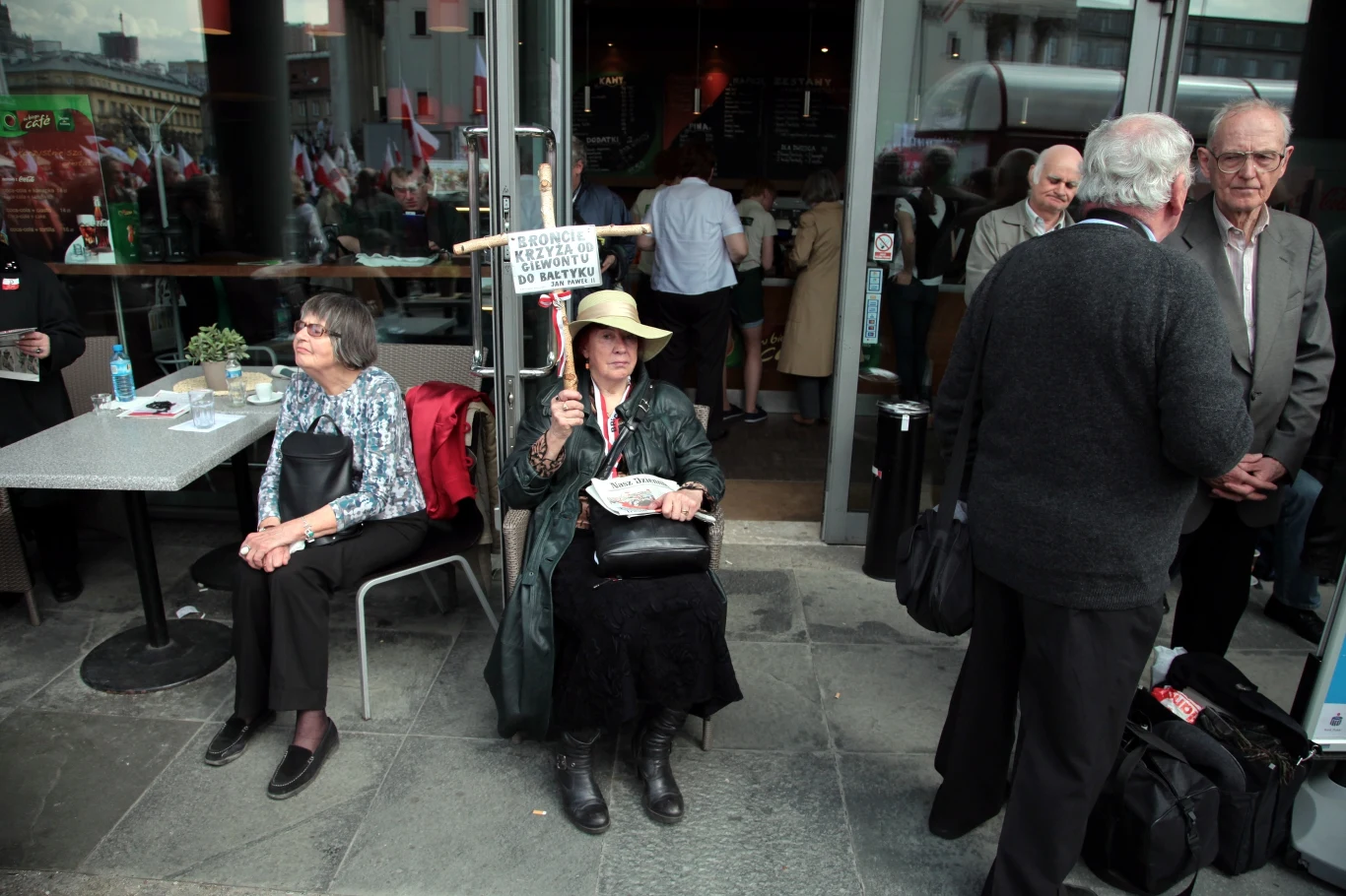 Uczestnicy Marszu w Obronie Wolnych Mediów