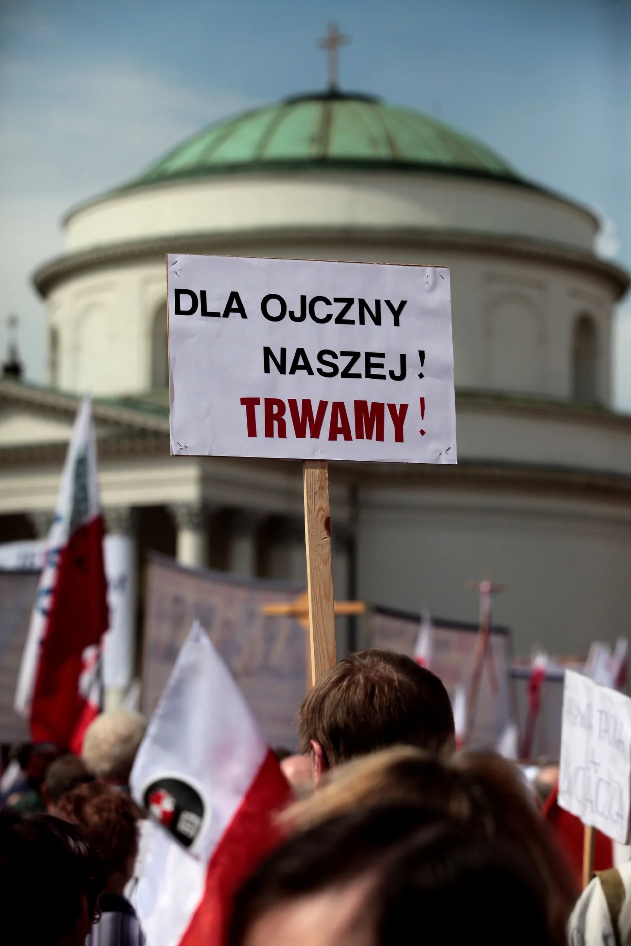 Uczestnicy Marszu w Obronie Wolnych Mediów