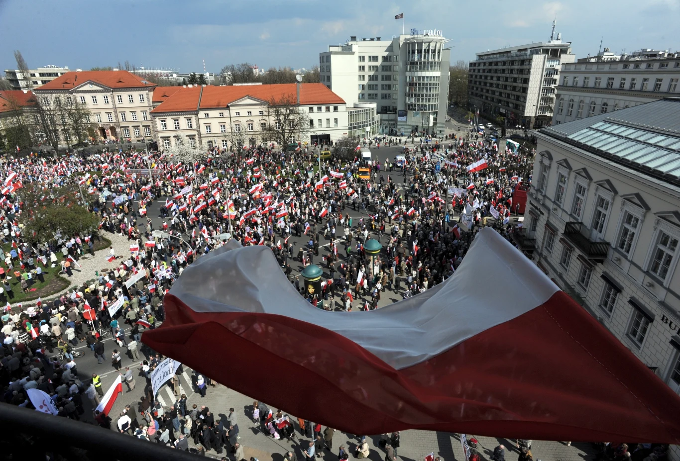 Uczestnicy Marszu w Obronie Wolnych Mediów