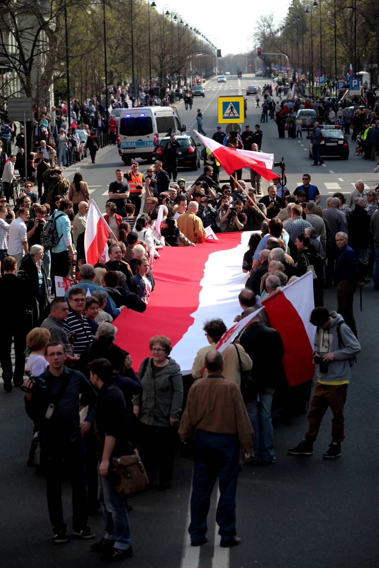 Uczestnicy Marszu w Obronie Wolnych Mediów