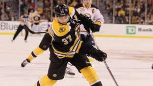 Zawodnik Bostonu - Patrice Bergeron.