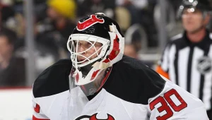 Martin Brodeur, bramkarz New Jersey Devils/fot. Christian Petersen