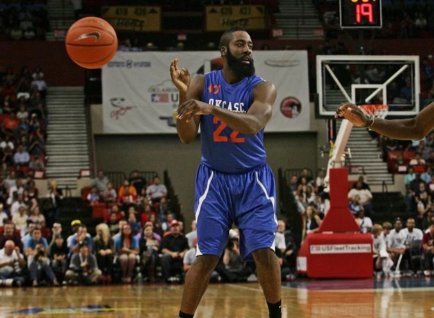James Harden z Oklahoma City Thunder/fot. Brett Deering