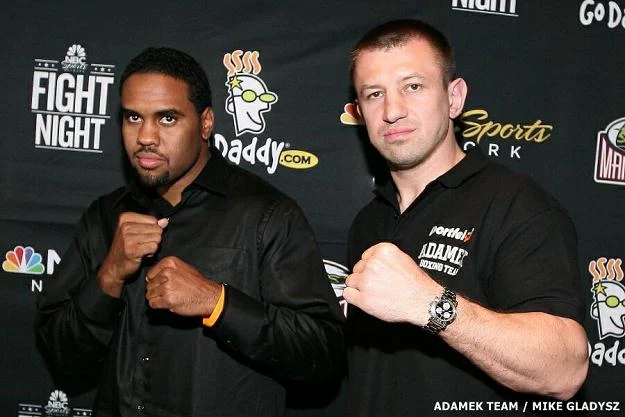 Eddie Chambers i Tomasz Adamek Fot. Mike Gladysz/ Adamek Team Eddie Chambers i Tomasz Adamek Fot. Mike Gladysz/ Adamek Team