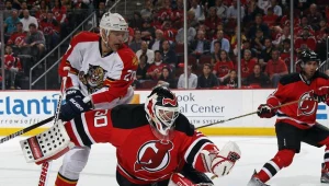 Hokeiści Florida Panthers nie mogli znaleźć sposobu na Martina Brodeura