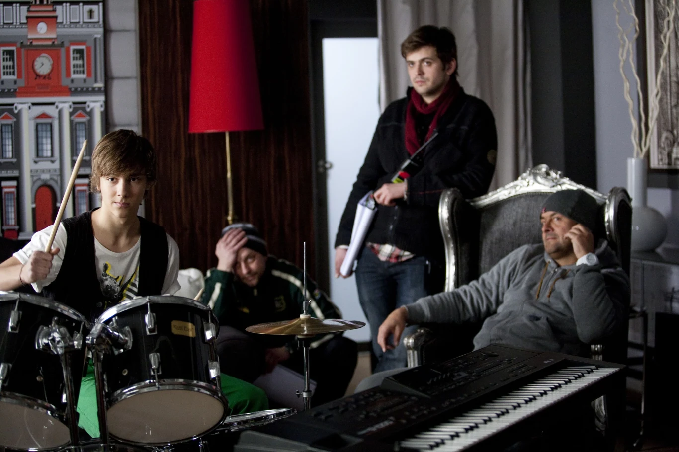 W "Hotelu 52" Maciej zagrał rozkapryszonego nastolatka, syna zamożnej pary