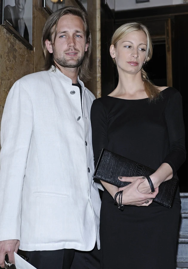 Magda z obecnym partnerem, Sławkiem