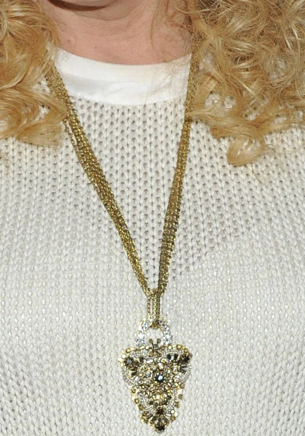 Zaręczynowy naszyjnik Magdy Gessler Zaręczynowy naszyjnik Magdy Gessler