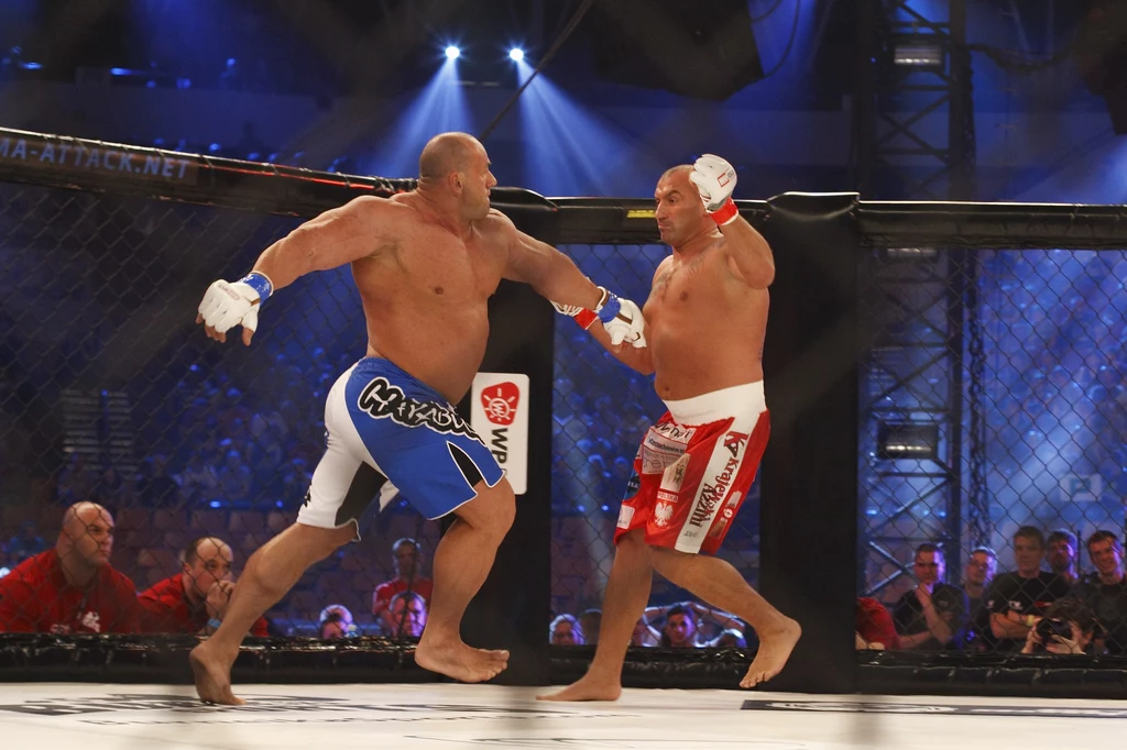Robert Burneika (z lewej) i Marcin Najman