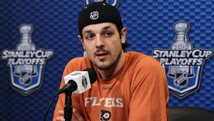 Danny Briere z Philadelphia Flyers