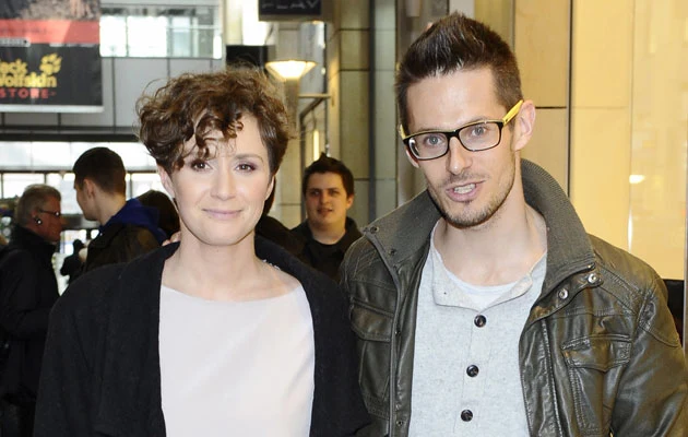 Monika Mrozowska z mężem Maciejem Szaciłło