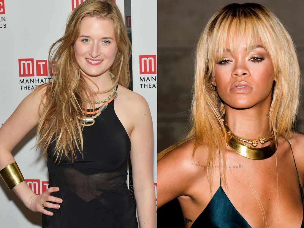 Grace Gummer i Rihanna lubią nosić dużo dużej biżuterii na raz